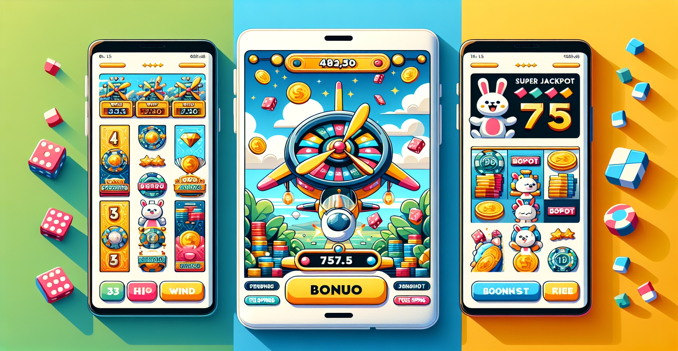 Dice Games - Exciting online slot game at 1Eegame